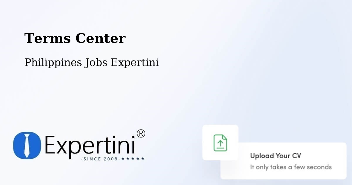 Terms of Service – Lungog - Philippines Jobs Expertini